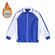 布恩普深圳校服春秋冬季小學(xué)生校服男女運動(dòng)套裝短袖褲子短褲長(cháng)褲秋裝 小男加絨外套 140