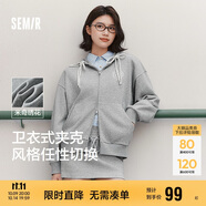 森馬迪士尼米奇家族合作外套女連帽寬松2025春季繡花夾克109125108001
