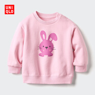 優(yōu)衣庫嬰幼兒寶寶JOP衛衣/長(cháng)袖運動(dòng)衫上衣478826 483040 478826/11粉紅色 100