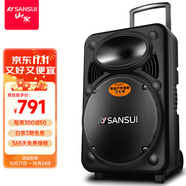 山水（SANSUI）A15-66 15吋廣場(chǎng)舞音響 大功率戶(hù)外音響移動(dòng)便攜式藍(lán)牙拉桿音響 卡拉ok一體機(jī)吉他舞臺(tái)演出K歌音箱 基礎(chǔ)版（拉桿音箱+無(wú)話筒）
