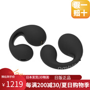 索尼（SONY）【日本直郵】索尼旗下AMBIE耳夾式無線藍(lán)牙耳機(jī)AMTW-02空氣傳導(dǎo)開放式跑步非骨傳導(dǎo)IPX5生活防水 AM-TW01/BC經(jīng)典黑