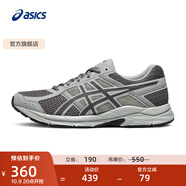 亞瑟士ASICS男鞋緩沖透氣跑步鞋運動(dòng)鞋網(wǎng)面回彈跑鞋GEL-CONTEND 4 灰色/深灰色 44