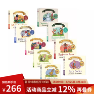 橡樹林故事集9冊紙板翻翻書 英文原版繪本 Tales from Acorn Wood 咕嚕牛作者Julia Donaldson朱莉婭唐納森兒童啟蒙認知圖畫故事書 綠山墻