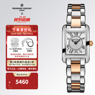 康斯登（Frederique Constant）百年典雅手表女瑞士手表皮帶女表方盤(pán)女士腕表情人節禮物送女友 FC-200MC12B