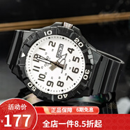卡西歐(CASIO)學(xué)生運(yùn)動(dòng)手表男 簡(jiǎn)約防水兒童表日期星期樹(shù)脂皮帶手表 MRW-210H-7A