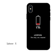OLOEYiphone7蘋果6s手機(jī)殼6plus全包硅膠軟殼5s情侶浮雕防摔新潮男女款 5.8寸iPhonex電量不足