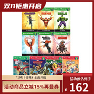 10冊漫威復仇者聯(lián)盟分級讀物 Marvel World of Reading L1+L2 英文原版兒童分級閱讀圖畫書 Disney迪士尼經(jīng)典繪本 Spider Man 綠山墻