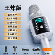 ROBERILLINE主持藍(lán)牙話筒音響一體全能聲卡麥克風(fēng)無(wú)線手機(jī)家用K歌全民K歌唱歌設(shè)備無(wú)線藍(lán)牙家用家庭車載錄音 【王炸版】智能修音+雙核音量+續(xù)航88小時(shí)