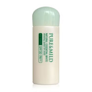 泊美防曬乳液植物芯潤白系列凝亮美.白防曬隔離乳50ml SPF30 全新無盒裸瓶發(fā) 保質(zhì)期26年10月