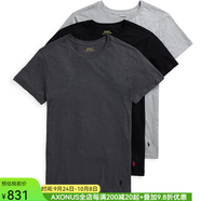 Polo Ralph LaurenT恤男短袖3件裝男士時(shí)尚百搭上衣Slim-Fit春夏裝禮物奢侈品潮牌 經(jīng)典款 S （胸圍88.9-94厘米）
