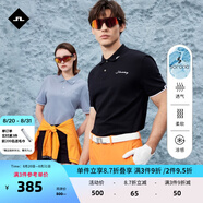 金林德伯格（J.Lindeberg）商場(chǎng)同款GOLF夏季新款情侶翻領(lǐng)T恤短袖商務(wù)POLO衫男女52413Z031 RPR黑色2.0 S