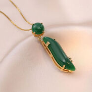 七夕輕奢小眾高級感原創(chuàng  )設計冬天毛衣美人腰時(shí)尚項鏈女不掉色 【氣質(zhì)百搭綠色時(shí)尚項鏈】竹節鏈 【清倉促銷(xiāo)】