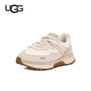UGG春季新款男士時(shí)尚舒適輕便簡(jiǎn)約低幫厚底復(fù)古老爹休閑鞋1167070 CERA | 陶土褐白色 40 鞋內(nèi)長(zhǎng)：25CM