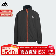 阿迪達(dá)斯（adidas）兒童JK REV BOA JKT運(yùn)動(dòng)休閑棉服外套 KC0214墨綠色