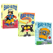 英文原版 Bad Kitty 小壞貓系列 精裝書(shū) 小壞貓尋找圣誕老人 圣誕節繪本 兒童幽默圖畫(huà)故事書(shū) Bad Kitty  小壞貓系列 全彩漫畫(huà) 3冊