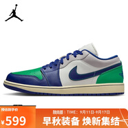 Jordan男子籃球鞋喬丹AJ1 JORDAN 1 運(yùn)動(dòng)鞋553558-147白 44.5