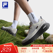 斐樂(lè )（FILA）官方男鞋NUVOLE 3 ATR戶(hù)外鞋2025夏柔云3 跑步鞋 銀灰-SG 41