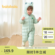 巴拉巴拉兒童輕薄羽絨服男女童冬季連體衣2025造型可愛時(shí)尚萌208425120205