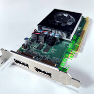 AMD全新原裝聯(lián)想Radeon520R5202G雙DP接口顯卡支持2K4K 2GB R520 2G 顯卡雙DP接口 全高擋板 標準機箱