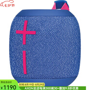 羅技（Logitech） UE WONDERBOOM 3 便攜式藍(lán)牙音箱戶外音響IP67防水22新款 藍(lán)色Performance Blue