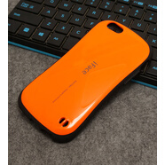 IFACE MALLiface適用蘋(píng)果iphone6手機(jī)殼掛繩6splus保護(hù)套防摔殼潮6p殼加厚加硬弧形小蠻腰三防殼硅膠保護(hù)套鏡 橙色 iPhone6plus