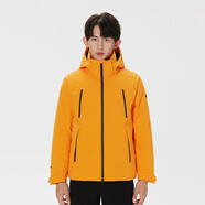 KOLON SPORT男防水沖鋒衣2級透氣GTX 2L ROCK DOWN鵝絨服 橙色OR M 170_92A