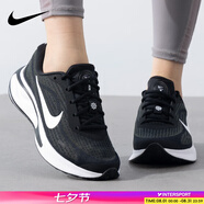 耐克（NIKE）女鞋跑步鞋 2025新款夏季Journey Run慢跑鞋緩震輕便透氣運動鞋 001-黑白 37.5