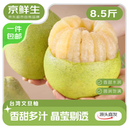 京鮮生 臺灣文旦柚 8.5斤裝 單果400g起 生鮮水果 源頭直發(fā)包郵