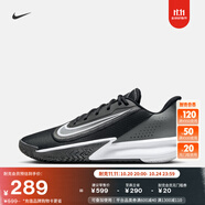 耐克男子透氣實(shí)戰(zhàn)籃球鞋冬季抗扭低幫NIKE PRECISION 7 FN4322 005黑/白/鐵灰/煙灰 43