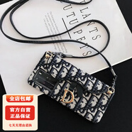 適用華為mate60pro手機殼高端pura7050女斜挎可背40防摔手機保護殼套 至臻黑配皮繩 華為mate20Pro