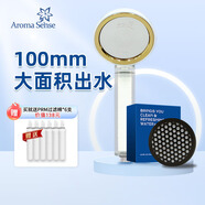 Aroma Sense過(guò)濾花灑噴頭增壓韓國進(jìn)口活性碳除氯凈水過(guò)濾沐浴花灑手持蓮蓬頭 PRC透明標配+碳盒