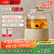 World Kitchen康寧全玻璃養(yǎng)生壺恒溫壺煮茶壺煮茶器1L辦公室家用花茶壺?zé)畨仉姛崴畨夭鑹刂笏畨兀ú杪┥?jí)款）