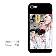 OLOEYiphone7蘋(píng)果6s手機(jī)殼6plus硅膠全包軟殼5s潮男女款浮雕8X灌籃掛繩 4.7寸i7壞孩子駕到
