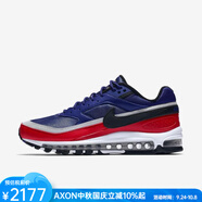 耐克（NIKE）男鞋Air Max 97BW子彈頭氣墊跑鞋運動鞋AO2406 Blue/Red/Sil/Blk 38.5 碼=US6
