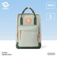 CAN COOLcanvasrepublic雙肩包女包電腦背包旅行書(shū)包 薄霧灰_S_嬌小女生選擇多
