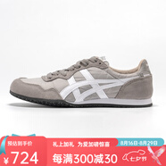 Onitsuka Tiger520禮物鬼冢虎serrano超輕透氣慢跑鞋低幫男女1183B400-022 淺灰色 建議買大半碼 36