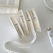 語(yǔ)森憶Lovestory郁金香元素絲帶禮物包裝繩花藝緞帶扎帶絲帶 郁金香絲帶2卷