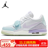 Jordan休閑鞋女喬丹AJ312 LEGACY 312運動鞋HQ3820-151馬卡龍白藍紫36.5
