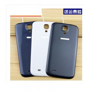 三星（SAMSUNG）三星s4 I9500中殼I9508手機中框9502電池后蓋前殼959邊框外殼 S4-黑色后蓋  通用 外殼