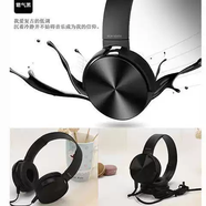 TKHE耳機頭戴式重低音電腦手機耳麥安卓蘋(píng)果適用 帶麥款霸氣黑通話(huà)語(yǔ)音歌