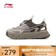 李寧（LI-NING）2025年男女星途溯溪鞋休閑鞋 AGUV017-2 39.5