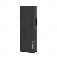 機樂(lè )部適用于三星S24手機殼真皮Note20皮套S21磁吸S10翻蓋Note9保護套S2 黑色 帶微磁吸合蓋 三星GalaxyNote9