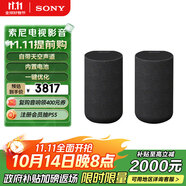 索尼（SONY）SA-RS5 真無線后環(huán)繞音箱 2.0.2聲道 回音壁 家庭影院 適配A9000 A8000 A3000
