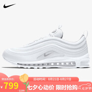 耐克男子休閑鞋AIR MAX 97運(yùn)動(dòng)鞋921826-101 白色 41 