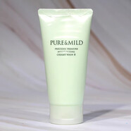 泊美（PURE & MILD）洗面奶鮮純珍萃洗臉膏柔潤滋潤型水潤型保濕倍水潤女女生禮物 120ml 水潤型