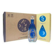 今世緣國緣四開(kāi)4開(kāi) 對開(kāi) 雙開(kāi) 淡雅國緣 典藏系列 【喜宴專(zhuān)享】 42度 500mL 6瓶 今世緣 月亮酒