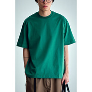 MDNG吉薩埃及棉長(cháng)絨棉基礎寬松短袖T恤Tee 新2色+16色 PARAKEET / 鸚鵡綠 現貨 S 1碼