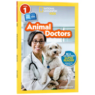美國(guó)國(guó)家地理一階段動(dòng)物醫(yī)生英文原版繪本 National Geographic Readers: Animal Doctors Level 1 分級(jí)閱讀讀物全彩低幼英語(yǔ)啟蒙 美國(guó)國(guó)家地理一階段動(dòng)物醫(yī)生