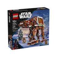 樂(lè )高（LEGO）星球大戰系列星戰 兒童小顆粒益智拼裝積木玩具男孩女孩六一禮物 40806姜餅屋AT-AT步行機