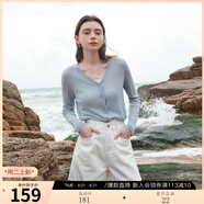 三彩2025夏季新款休閑牛仔褲高腰短褲直筒褲顯瘦熱褲時(shí)尚M 象牙白 M 160/68A